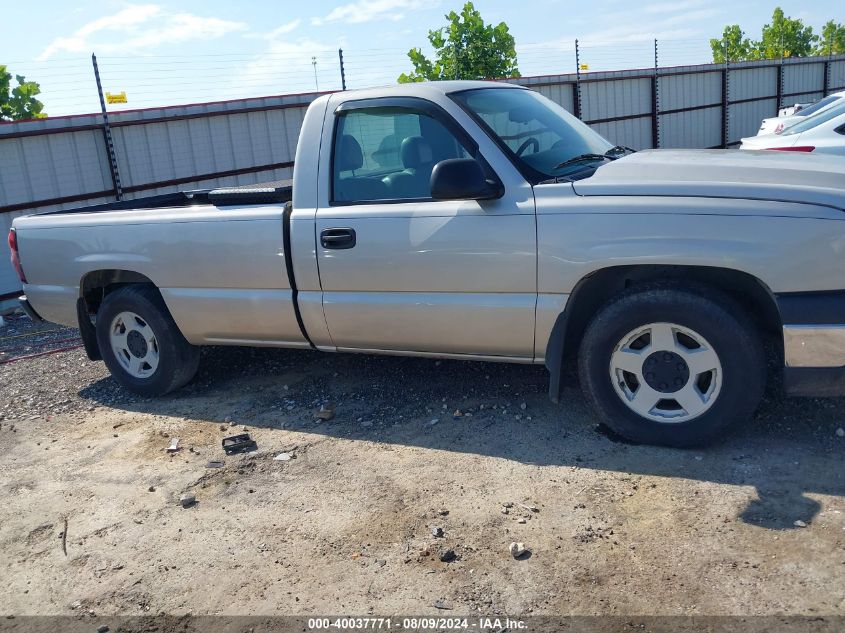 2006 Chevrolet Silverado 1500 Ls VIN: 3GCEC14V26G196780 Lot: 40037771