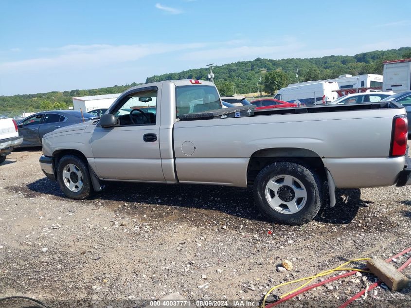 2006 Chevrolet Silverado 1500 Ls VIN: 3GCEC14V26G196780 Lot: 40037771