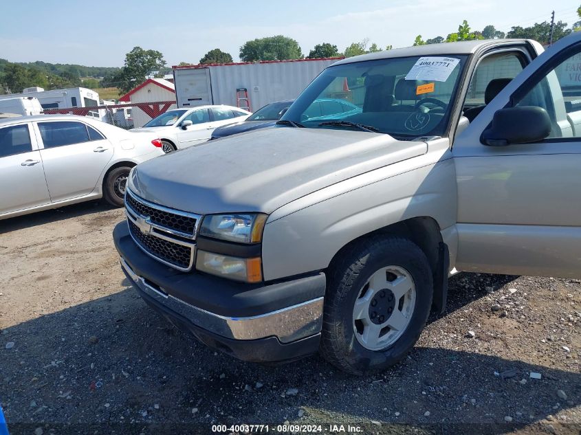 2006 Chevrolet Silverado 1500 Ls VIN: 3GCEC14V26G196780 Lot: 40037771
