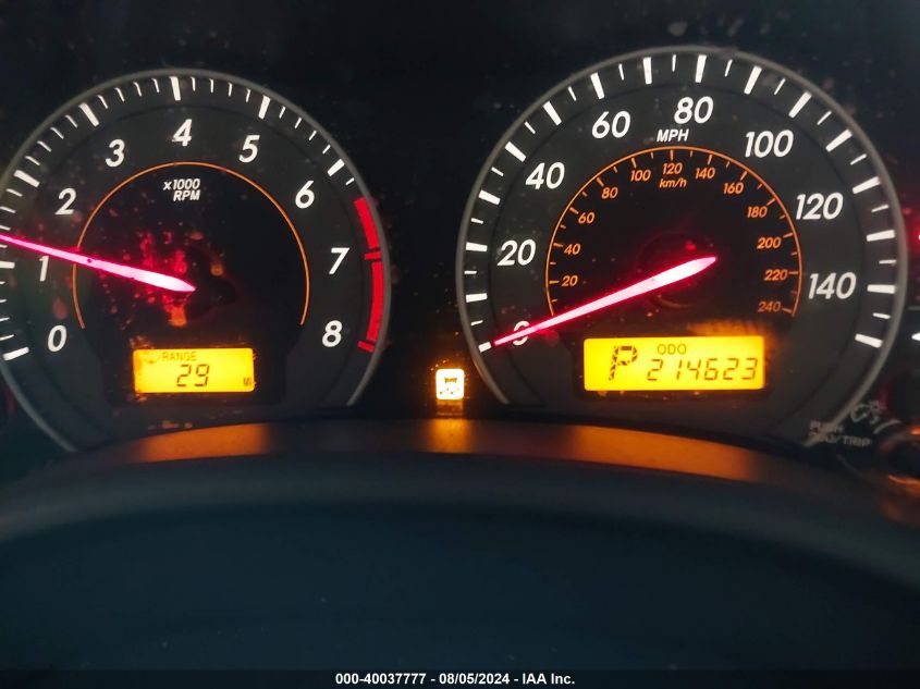 2010 Toyota Corolla S VIN: 2T1BU4EE4AC496274 Lot: 40037777