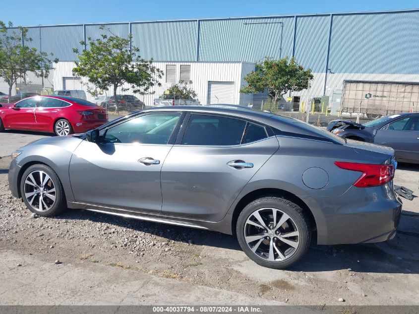 2016 Nissan Maxima 3.5 Platinum/3.5 S/3.5 Sl/3.5 Sr/3.5 Sv VIN: 1N4AA6AP5GC434350 Lot: 40037794