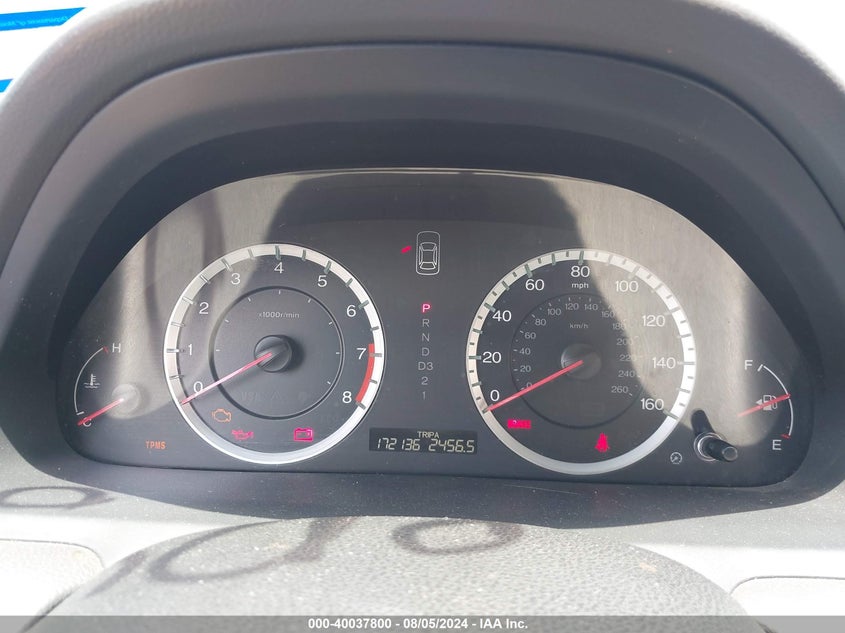 2010 Honda Accord 2.4 Lx VIN: 1HGCP2F35AA020330 Lot: 40037800