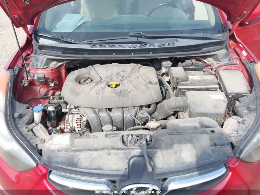 2011 Hyundai Elantra Limited (Ulsan Plant) VIN: KMHDH4AE9BU135853 Lot: 40037803