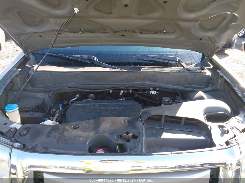 2011 Honda Pilot Touring VIN: 5FNYF4H93BB044218 Lot: 40037826