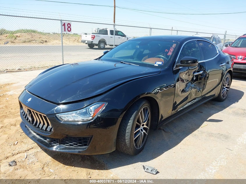 VIN ZAM57XSAXJ1284776 2018 MASERATI GHIBLI
