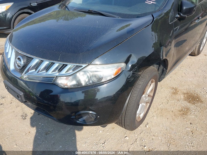 2010 Nissan Murano S VIN: JN8AZ1MW0AW126487 Lot: 40037876