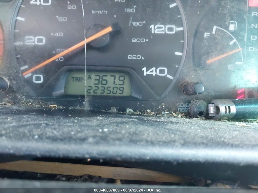 2002 Honda Odyssey Ex VIN: 5FNRL18642B022858 Lot: 40037889