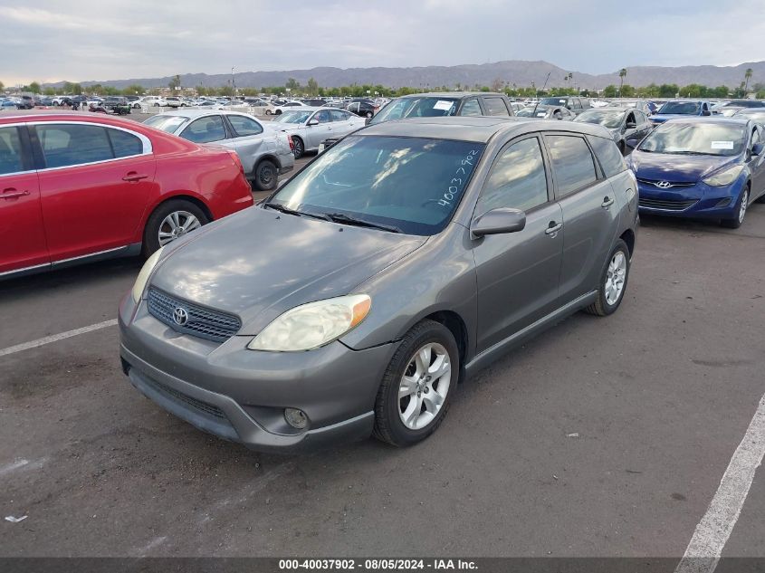 2006 Toyota Matrix Xr VIN: 2T1KR30E66C613007 Lot: 40037902