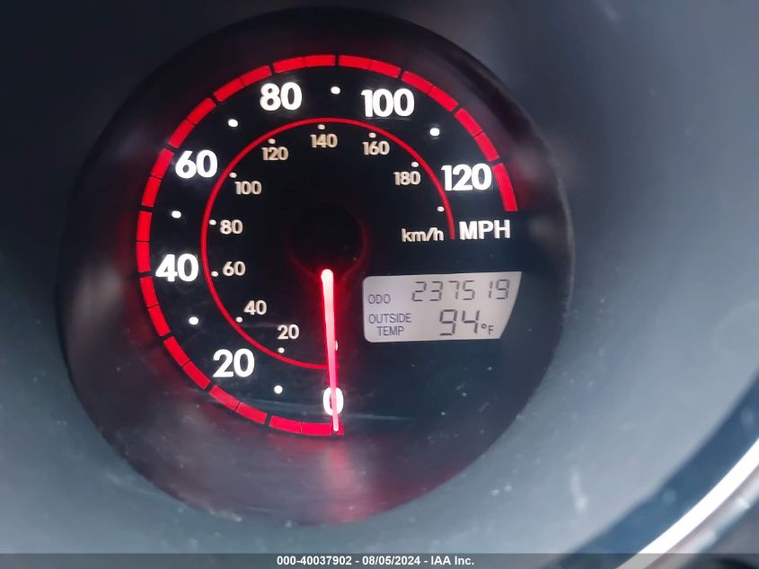 2006 Toyota Matrix Xr VIN: 2T1KR30E66C613007 Lot: 40037902