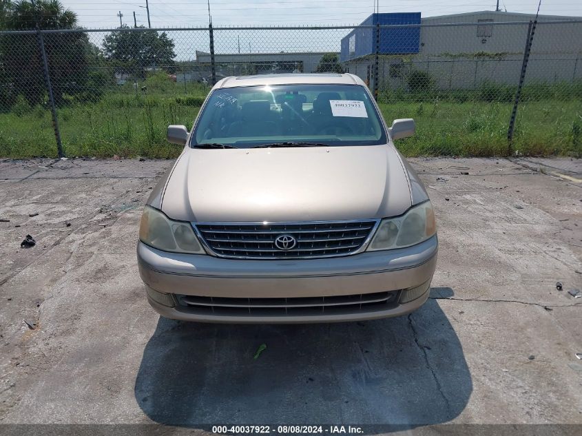 2003 Toyota Avalon Xls VIN: 4T1BF28B33U303646 Lot: 40037922