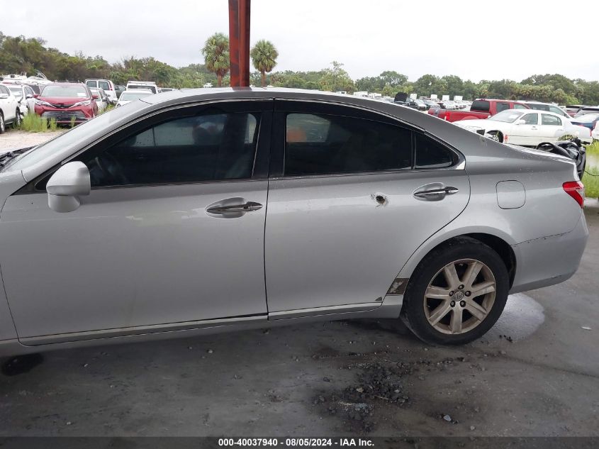 2008 Lexus Es 350 VIN: JTHBJ46GX82253357 Lot: 40037940