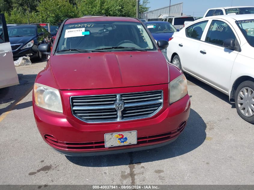 2007 Dodge Caliber Sxt VIN: 1B3HB48B17D543808 Lot: 40037941