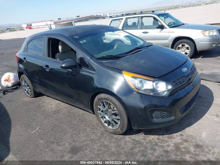 2014 Kia Rio Lx VIN: KNADM5A35E6360376 Lot: 40037942