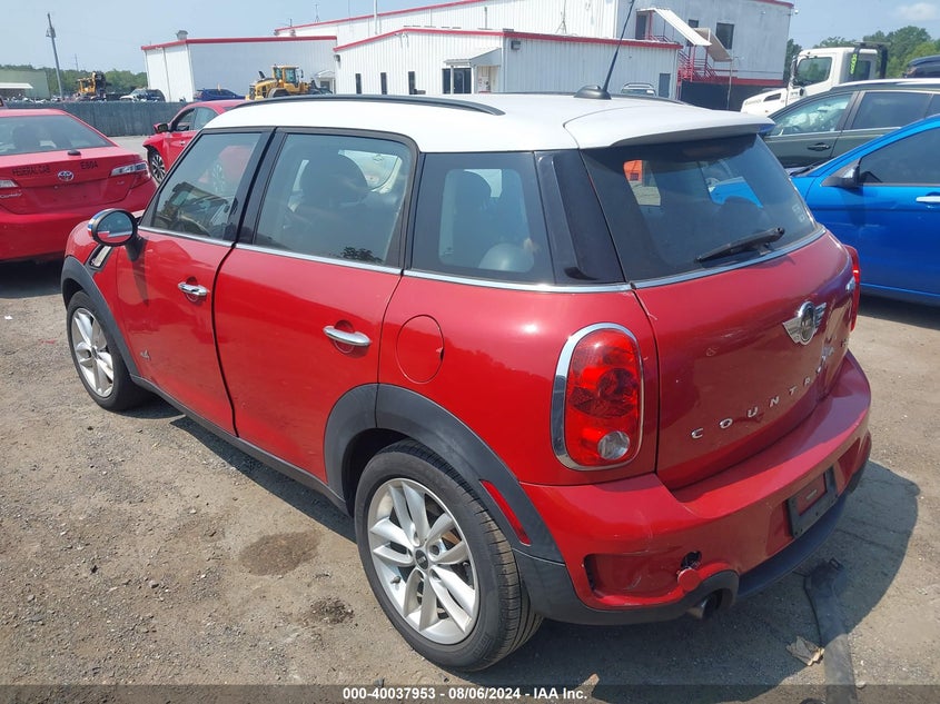 2014 Mini Countryman Cooper S VIN: WMWZC5C59EWP36519 Lot: 40037953