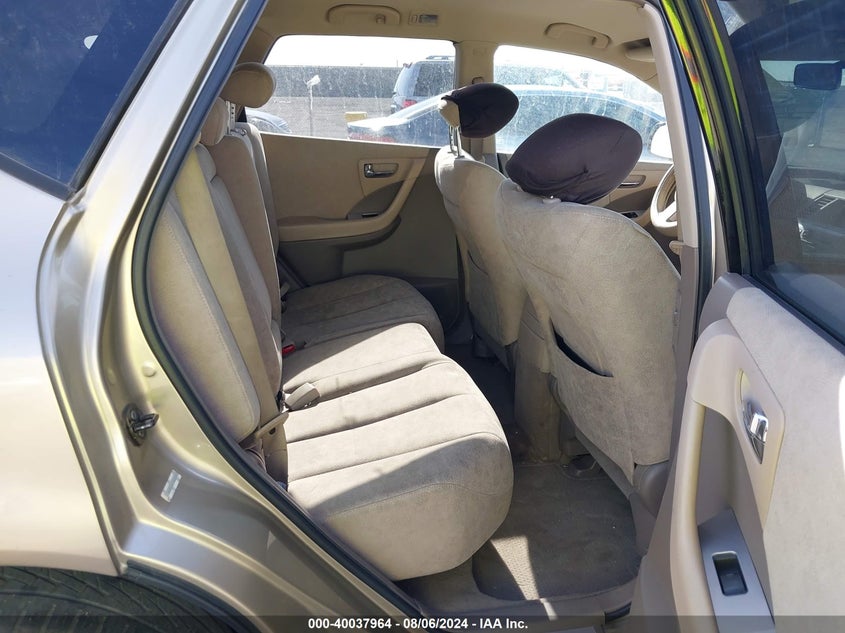 2007 Nissan Murano S VIN: JN8AZ08W17W624307 Lot: 40037964
