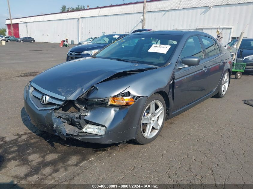 2006 Acura Tl VIN: 19UUA66246A027393 Lot: 40038001