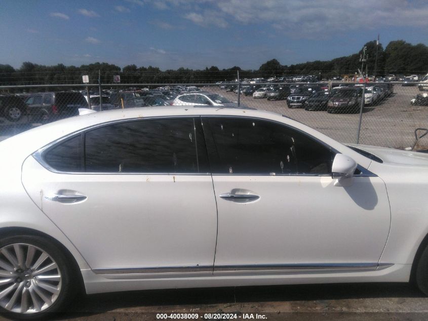 2014 Lexus Ls 460 L VIN: JTHGL5EFXE5051241 Lot: 40038009