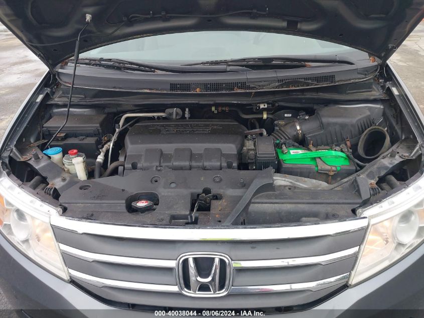 2012 Honda Odyssey Ex-L VIN: 5FNRL5H66CB101568 Lot: 40038044