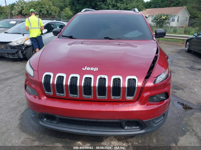 2015 Jeep Cherokee Sport VIN: 1C4PJLAB8FW669801 Lot: 40038082