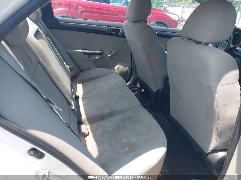 2010 Kia Forte Lx VIN: KNAFT4A20A5109522 Lot: 40038084