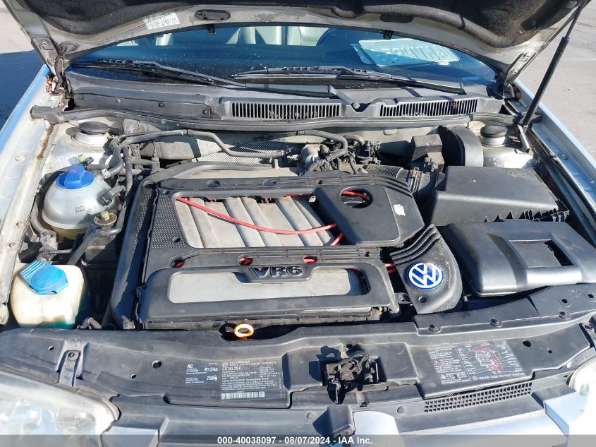 2000 Volkswagen Jetta Gls VIN: 3VWSE29M3YM195853 Lot: 40038097