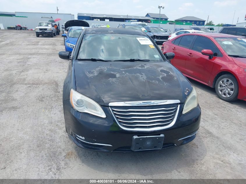 2012 Chrysler 200 Lx VIN: 1C3CCBAB1CN208397 Lot: 40038101