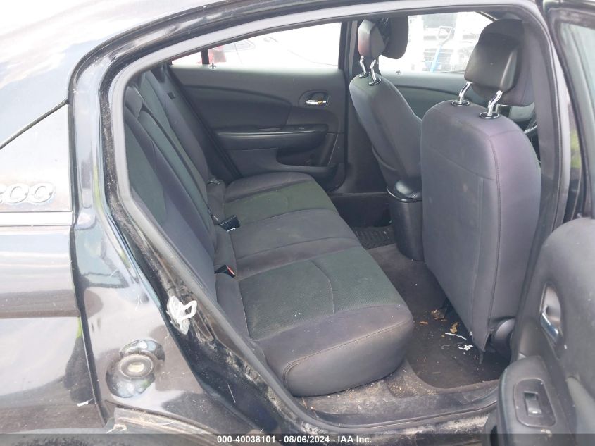 2012 Chrysler 200 Lx VIN: 1C3CCBAB1CN208397 Lot: 40038101