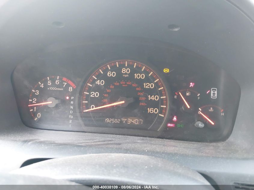 2004 Honda Accord 2.4 Ex VIN: 1HGCM72604A010444 Lot: 40038109