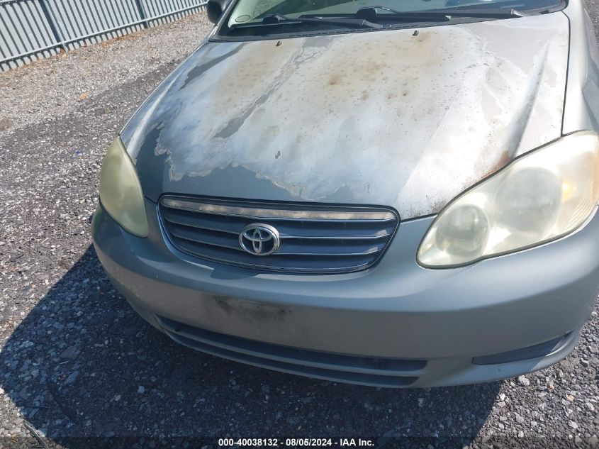 2004 Toyota Corolla Le VIN: 1NXBR32E84Z337275 Lot: 40038132