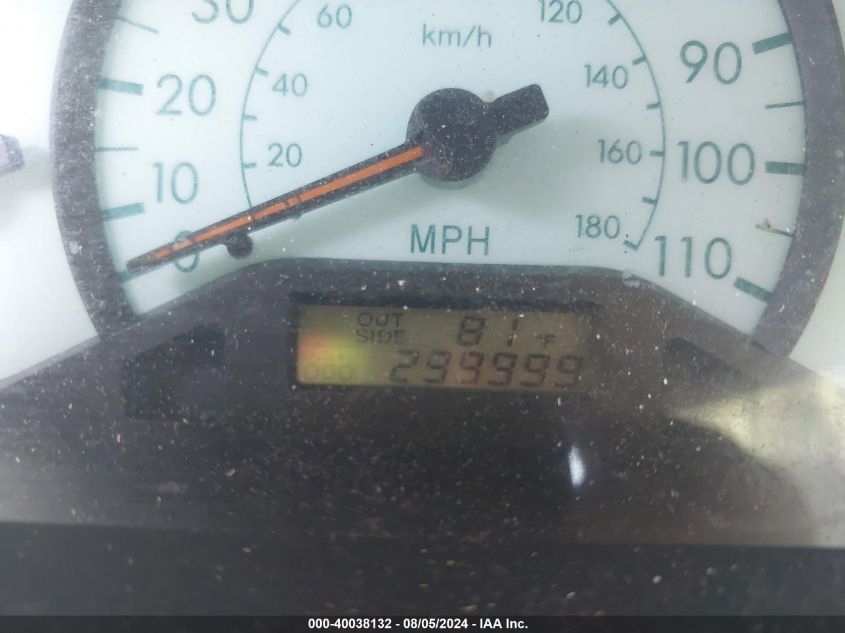 2004 Toyota Corolla Le VIN: 1NXBR32E84Z337275 Lot: 40038132