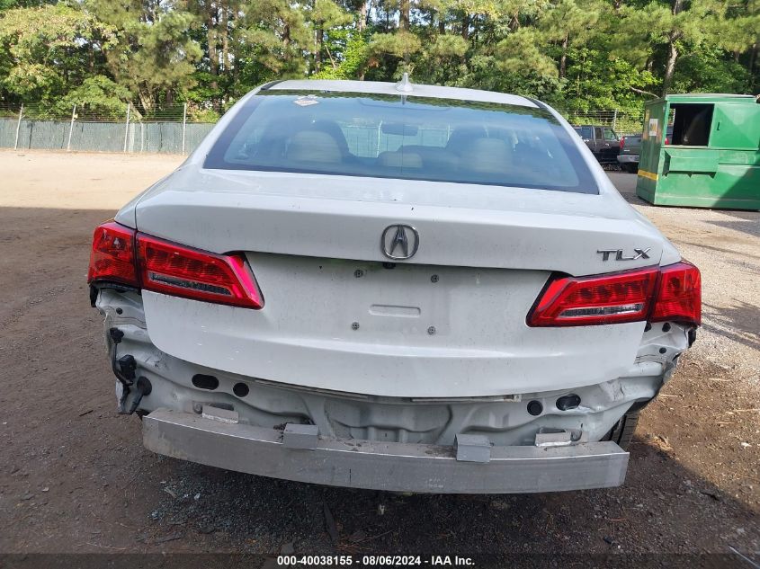 2020 Acura Tlx VIN: 19UUB2F38LA000031 Lot: 40038155