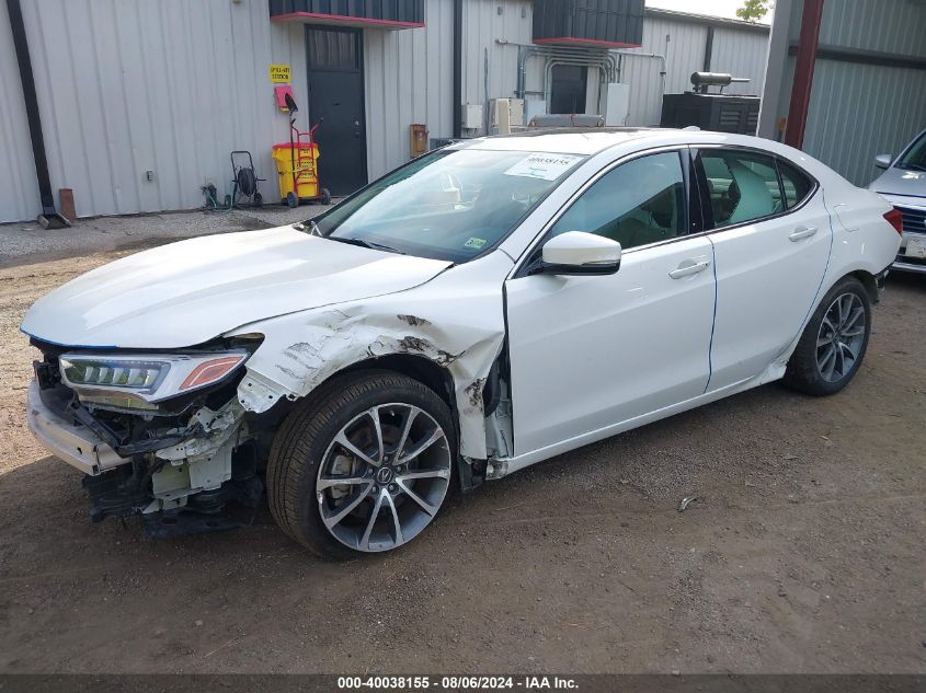 2020 Acura Tlx VIN: 19UUB2F38LA000031 Lot: 40038155