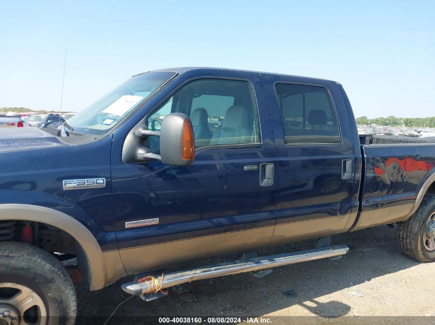 2005 Ford F-350 Lariat/Xl/Xlt VIN: 1FTWW31P65EC12756 Lot: 40038160