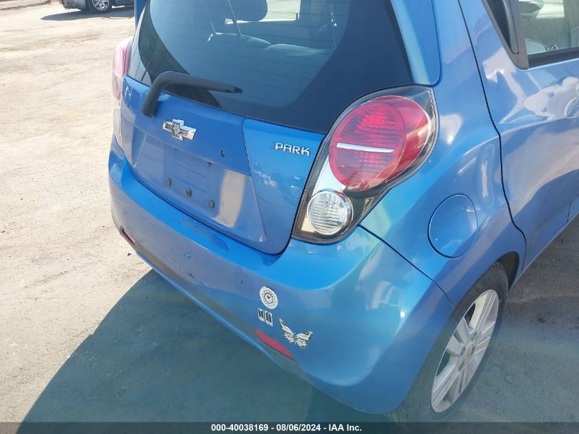 2014 Chevrolet Spark 1Lt Auto VIN: KL8CD6S91EC446060 Lot: 40038169