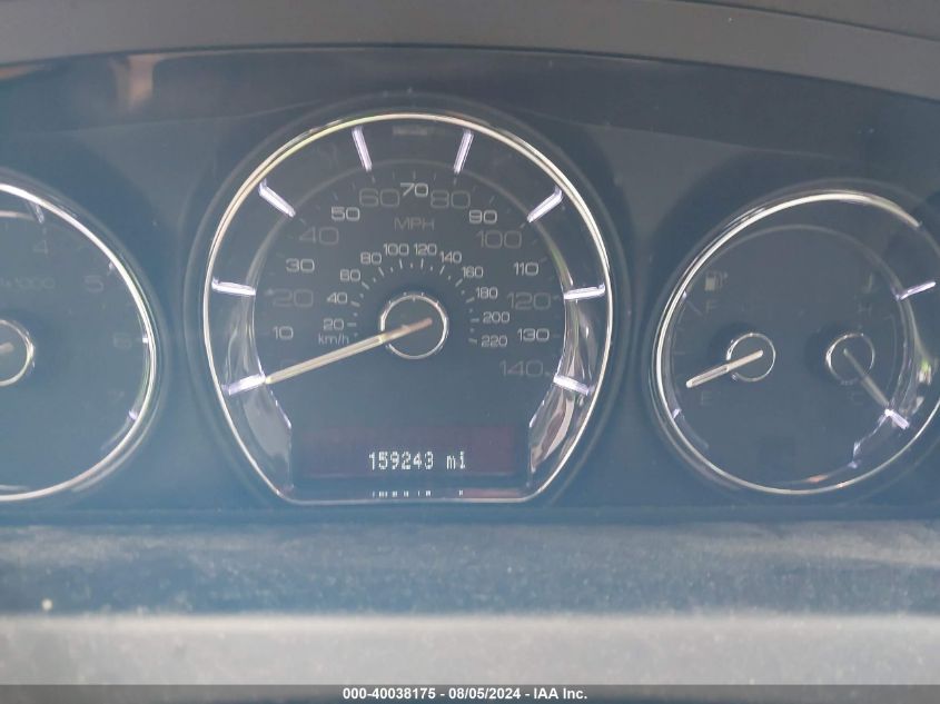 2012 Lincoln Mks VIN: 1LNHL9DR2CG801186 Lot: 40038175