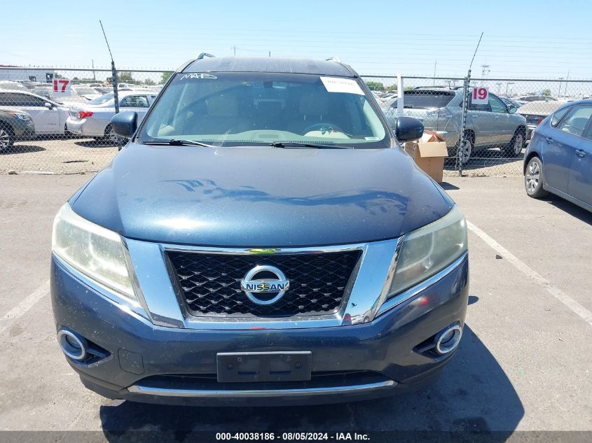 2013 Nissan Pathfinder S/Sv/Sl/Platinum VIN: 5N1AR2MN8DC632577 Lot: 40038186