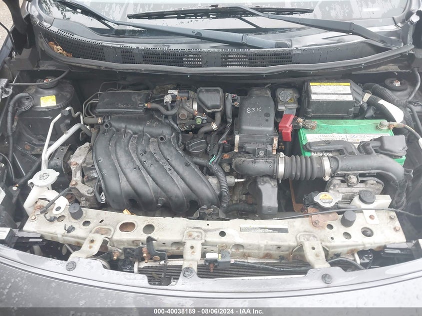 2015 Nissan Versa 1.6 S VIN: 3N1CN7AP4FL837917 Lot: 40038189