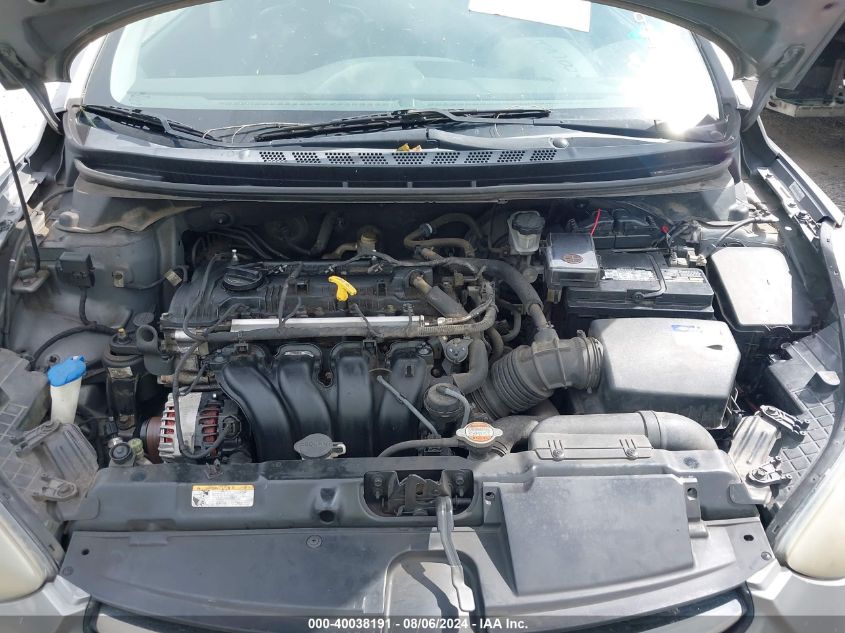 2011 Hyundai Elantra Limited (Ulsan Plant) VIN: KMHDH4AE1BU112700 Lot: 40038191