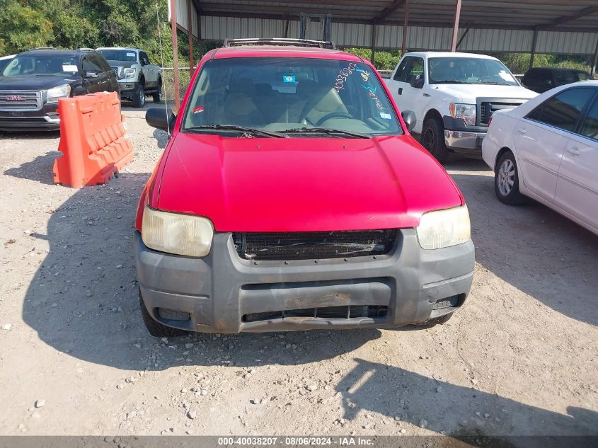 2001 Ford Escape Xls VIN: 1FMYU01101KB12099 Lot: 40038207