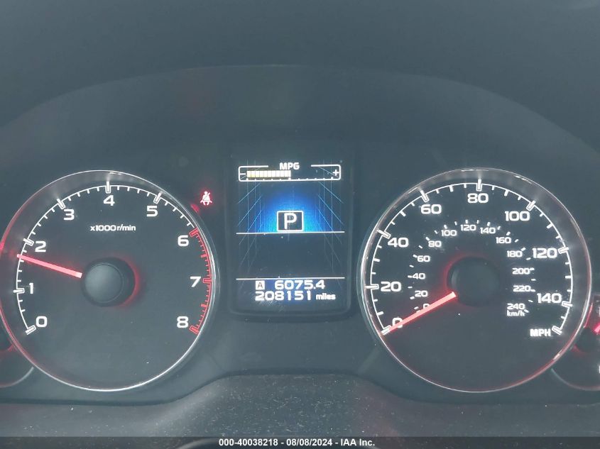 2013 Subaru Legacy 2.5I Limited VIN: 4S3BMBL61D3028595 Lot: 40038218