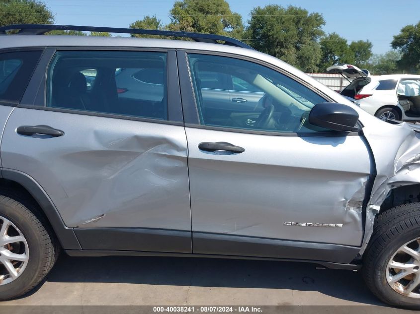 2015 Jeep Cherokee Sport VIN: 1C4PJLAB6FW617003 Lot: 40038241