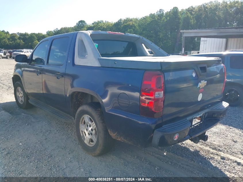 3GNEC12047G120025 | 2007 CHEVROLET AVALANCHE 1500