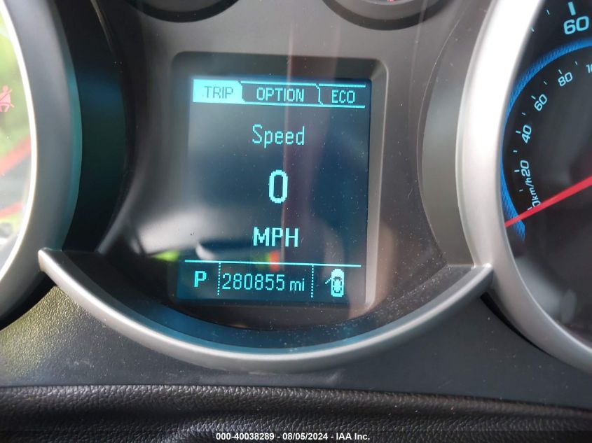 2014 Chevrolet Cruze Eco Auto VIN: 1G1PH5SB1E7346052 Lot: 40038289