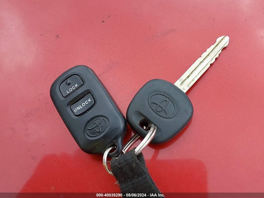 2005 Toyota Corolla Xrs VIN: 2T1BY32E15C506431 Lot: 40038290