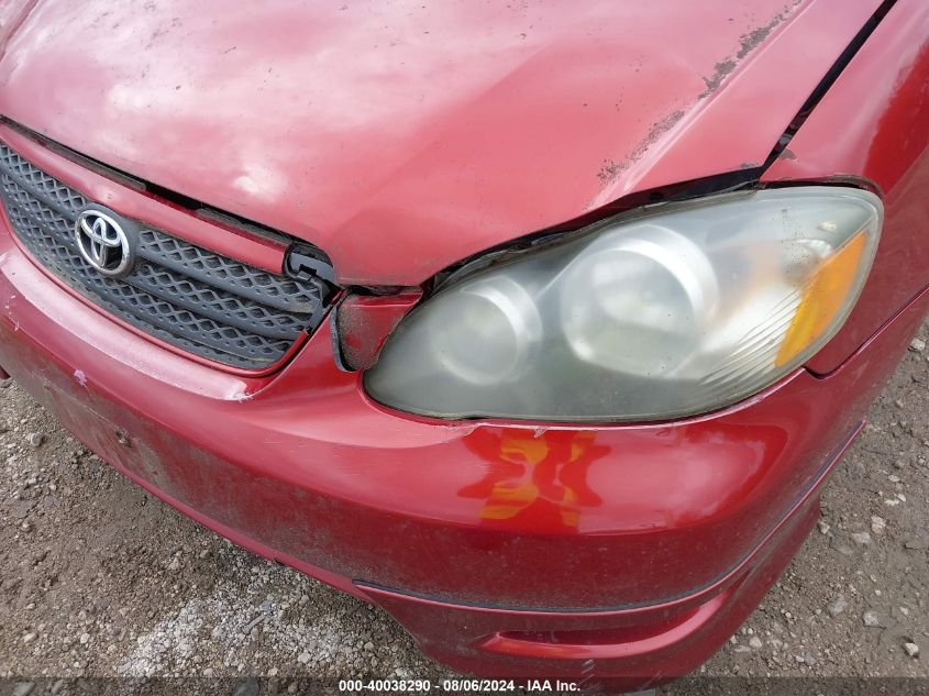 2005 Toyota Corolla Xrs VIN: 2T1BY32E15C506431 Lot: 40038290