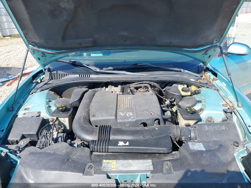 2002 Ford Thunderbird VIN: 1FAHP60A02Y122782 Lot: 40038306