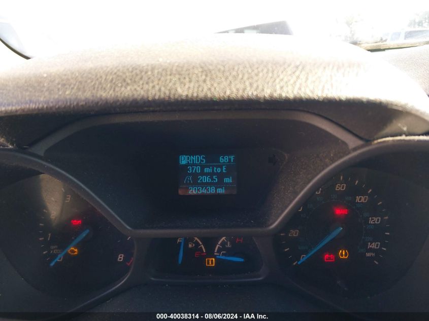 2015 Ford Transit Connect Xl VIN: NM0LS7EX1F1200844 Lot: 40038314