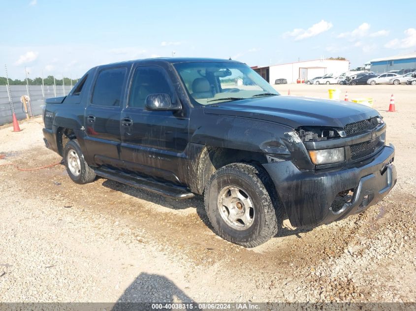 2002 Chevrolet Avalanche 1500 VIN: 3GNEK13T52G267569 Lot: 40720824