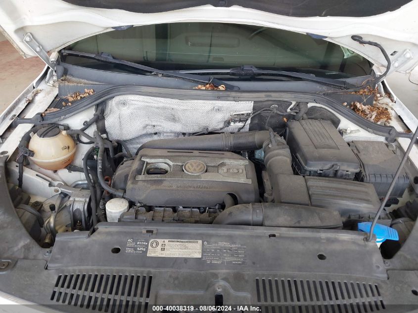 2010 Volkswagen Tiguan S/Se/Sel VIN: WVGAV7AX4AW503549 Lot: 40038319