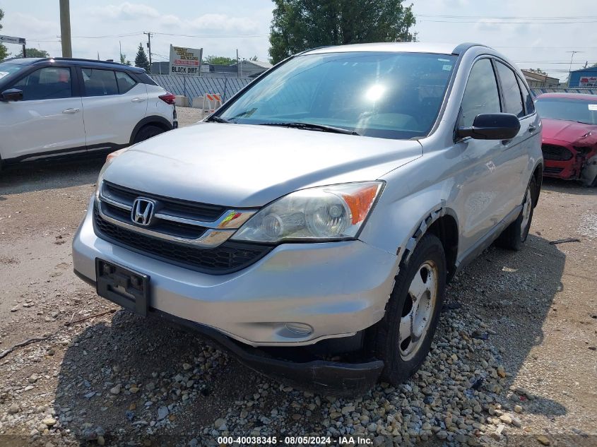 2011 Honda Cr-V Lx VIN: 5J6RE4H38BL107131 Lot: 40038345